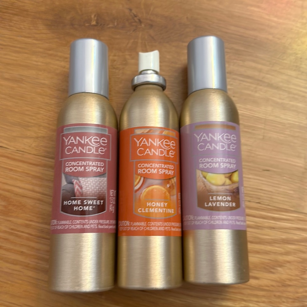 Yankee candle room spray